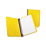 Pressguard Report Cover, Prong Clip, Letter, 3" Capacity, Yellow