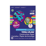 Tru-ray Construction Paper, 76lb, 9 X 12, Assorted Bright Colors, 50-pack