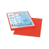 Tru-ray Construction Paper, 76lb, 9 X 12, Orange, 50-pack