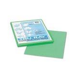 Tru-ray Construction Paper, 76lb, 9 X 12, Festive Green, 50-pack