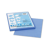 Tru-ray Construction Paper, 76lb, 9 X 12, Blue, 50-pack