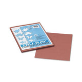 Tru-ray Construction Paper, 76lb, 9 X 12, Warm Brown, 50-pack