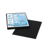 Tru-ray Construction Paper, 76lb, 9 X 12, Black, 50-pack