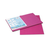 Tru-ray Construction Paper, 76lb, 12 X 18, Magenta, 50-pack