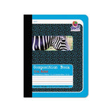 Composition Book, Medium-college Rule, Blue Cover, 9.75 X 7.5, 100 Sheets