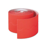 Bordette Decorative Border, 2 1-4" X 50' Roll, Flame Red