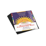 Construction Paper, 58lb, 9 X 12, Black, 50-pack