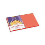 Construction Paper, 58lb, 12 X 18, Orange, 50-pack