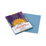 Construction Paper, 58lb, 9 X 12, Sky Blue, 50-pack