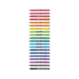 Inkjoy Retractable Gel Pen, Medium 0.7mm, Assorted Ink-barrel, 20-pack