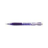 Icy Mechanical Pencil, 0.7 Mm, Hb (#2.5), Black Lead, Transparent Violet Barrel, Dozen