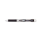 .e-sharp Mechanical Pencil, 0.5 Mm, Hb (#2.5), Black Lead, Black Barrel, Dozen