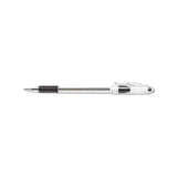 R.s.v.p. Stick Ballpoint Pen Value Pack, 1mm, Black Ink, Clear-black Barrel, 24-pack