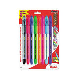 R.s.v.p. Stick Ballpoint Pen, Medium 1mm, Assorted Ink-barrel, 8-pack