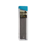 Super Hi-polymer Lead Refills, 0.7 Mm, Hb, Black, 30-tube