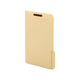 Top Tab 2-fastener Folder, 1-3-cut Tabs, Legal Size, Manila, 50-box