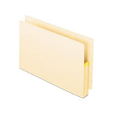 Manila Drop Front Shelf File Pockets, 3.5" Expansion, 25 Sections, Legal Size, Manila, 25-box