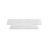 Transparent Colored Tabs For Hanging File Folders, 1-3-cut Tabs, Clear, 3.5" Wide, 25-pack