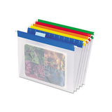Poly Hanging Folders, Letter Size, 1-5-cut Tab, Assorted, 25-box