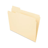 Manila File Folders, 1-3-cut Tabs, Letter Size, 100-box