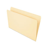 Manila File Folders, Straight Tab, Legal Size, 100-box