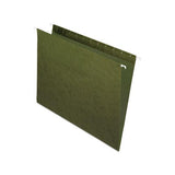 Standard Green Hanging Folders, Letter Size, Straight Tab, Standard Green, 25-box