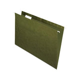 Standard Green Hanging Folders, Legal Size, 1-5-cut Tab, Standard Green, 25-box