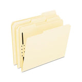 Manila Folders With One Fastener, 1-3-cut Tabs, Letter Size, 50-box