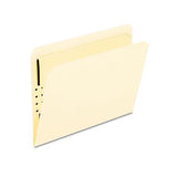 Manila Folders With One Fastener, Straight Tab, Letter Size, 50-box