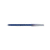 Razor Point Ii Stick Porous Point Marker Pen, 0.2mm, Blue Ink-barrel, Dozen