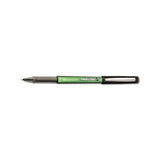 Precise V5 Begreen Stick Roller Ball Pen, 0.5mm, Black Ink-barrel, Dozen