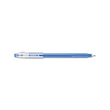 Frixion Colorsticks Erasable Stick Gel Pen, 0.7mm, Blue Ink-barrel, Dozen