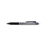 Frixion Clicker Erasable Retractable Gel Pen, 0.5 Mm, Black Ink-barrel, Dozen