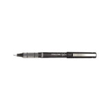 Precise V7 Stick Roller Ball Pen, Fine 0.7mm, Black Ink-barrel, Dozen