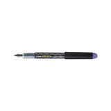 Varsity Fountain Pen, Medium 1mm, Purple Ink, Gray Pattern Wrap Barrel