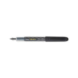 Varsity Fountain Pen, Medium 1mm, Black Ink, Gray Pattern Wrap Barrel