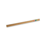 Bulletin Bar Natural Cork Bulletin, 36 X 1, Brown, Silver Aluminum Frame