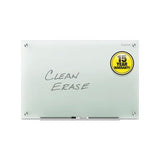 Infinity Glass Marker Board, Frosted, 96 X 48
