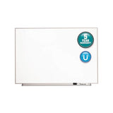 Matrix Magnetic Boards, Painted Steel, 34 X 23, White, Aluminum Frame