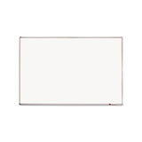 Porcelain Magnetic Whiteboard, 96 X 48, Aluminum Frame