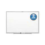 Classic Series Total Erase Dry Erase Board, 72 X 48, Silver Aluminum Frame