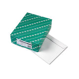 Open-side Booklet Envelope, #13 1-2, Cheese Blade Flap, Gummed Closure, 10 X 13, White, 100-box