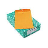 Clasp Envelope, #94, Cheese Blade Flap, Clasp-gummed Closure, 9.25 X 14.5, Brown Kraft, 100-box