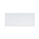 Business Envelope, #10, Commercial Flap, Gummed Closure, 4.13 X 9.5, White, 500-box