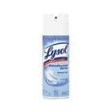 Disinfectant Spray, Crisp Linen Scent, Liquid, 12.5oz Aerosol, 12-carton