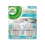 Scented Oil Refill, Fresh Waters, 0.67 Oz, 2-pack, 6 Pack-carton