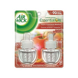 Scented Oil Refill, 0.67 Oz, Apple Cinnamon Medley, 2-pack, 6 Packs-carton