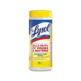 Disinfecting Wipes, 7 X 8, Lemon And Lime Blossom, 35 Wipes-canister, 12 Canisters-carton