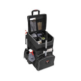 Executive Quick Cart, Large, 14.25w X 16.5d X 25h, Dark Gray