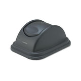 Rectangular Free-swinging Plastic Lids, Black